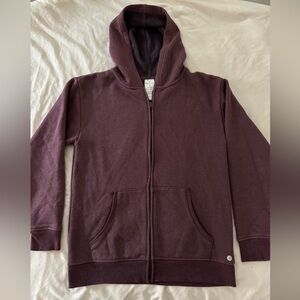 S Danskin Women's Ultra Cozy Fleece Full Zip Hooded Jacket